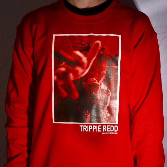 Red Trippie Redd Crewneck - Picture 1 of 2